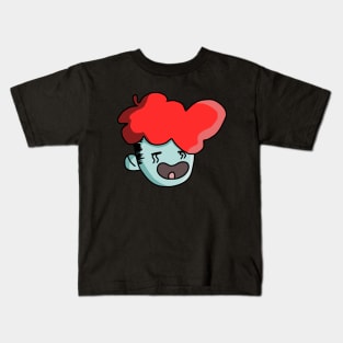 Fluffy Hair Doodle Kids T-Shirt